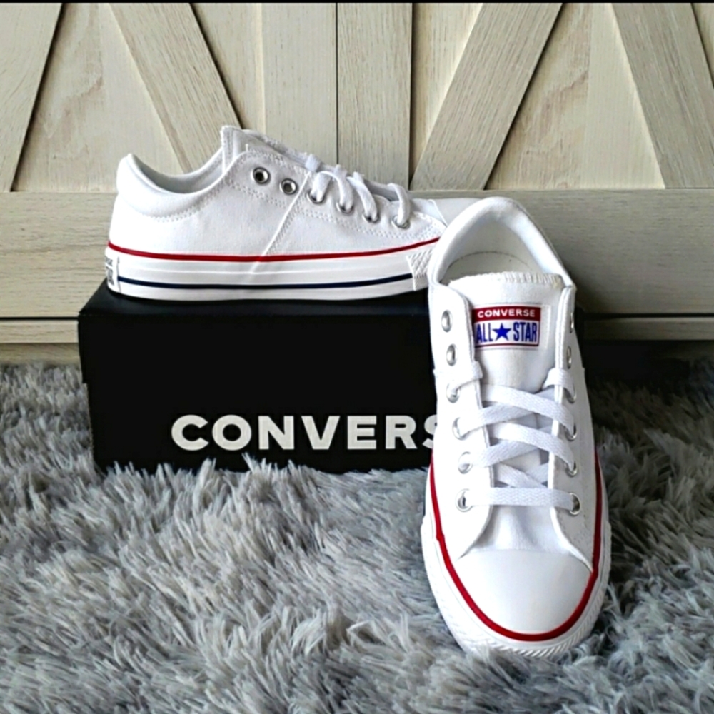 CTSA MADISON OX WHITE CANVAS CONVERSE